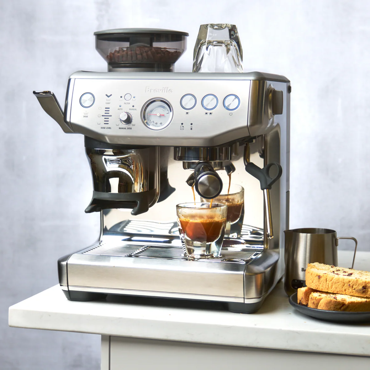 Breville Barista Express Impress Espresso Machine - Image 4