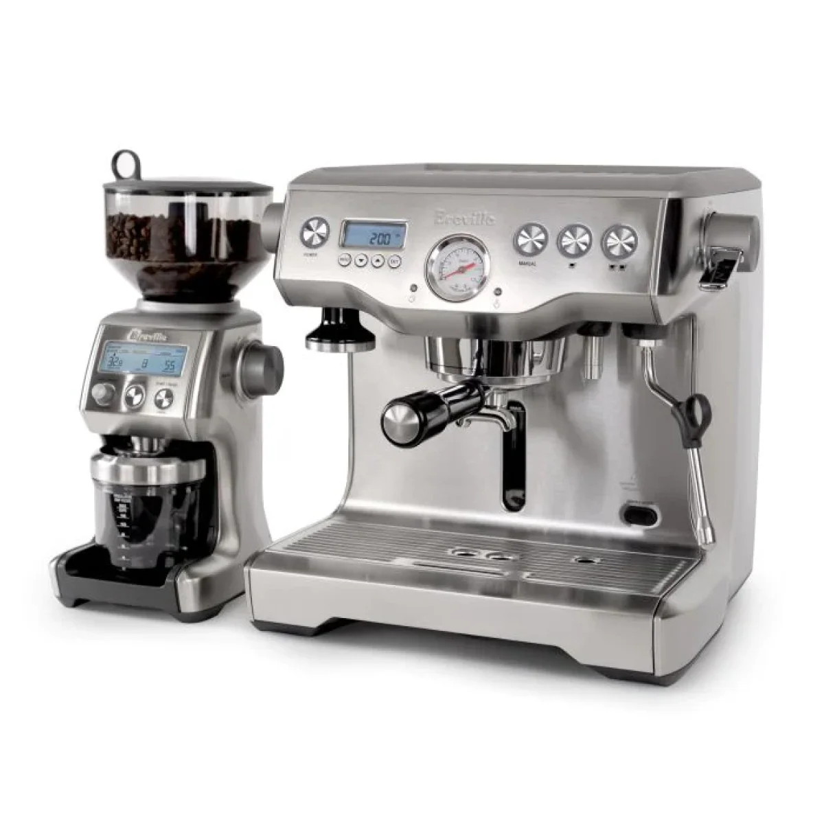 Breville Dynamic Duo Machine and Grinder Package - Image 3