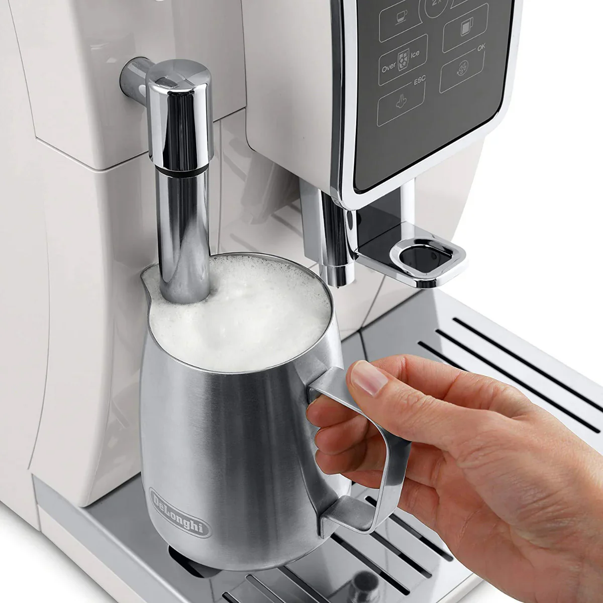 Refurbished - DeLonghi Dinamica Superautomatic Espresso Machine - Silver - Image 4
