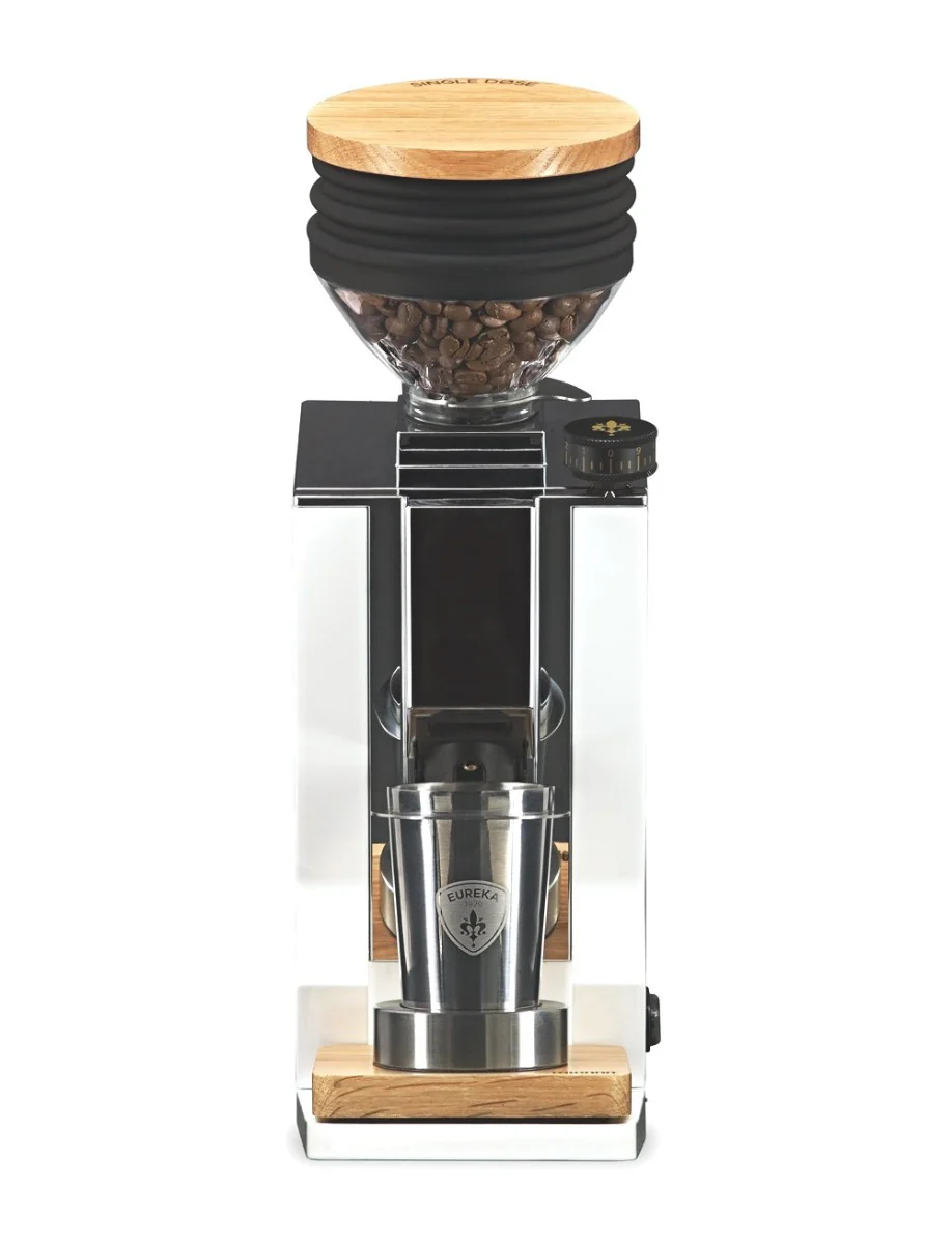 Eureka Oro Mignon Single Dose Espresso Grinder - White - Open Box - Image 2
