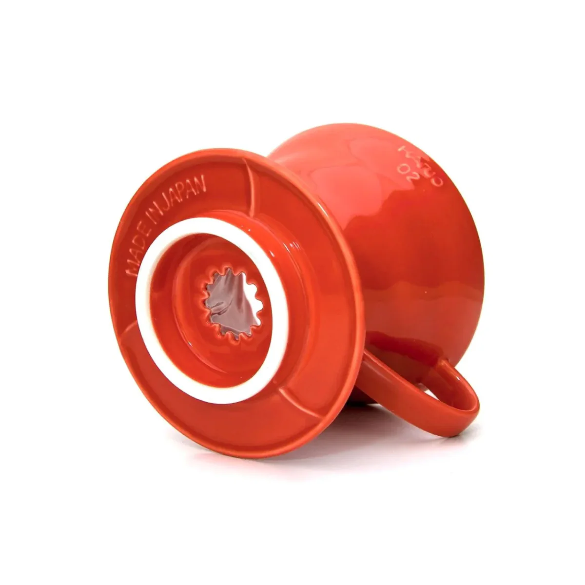 Hario V60 Ceramic Pour Over Coffee Maker - Red - Image 3
