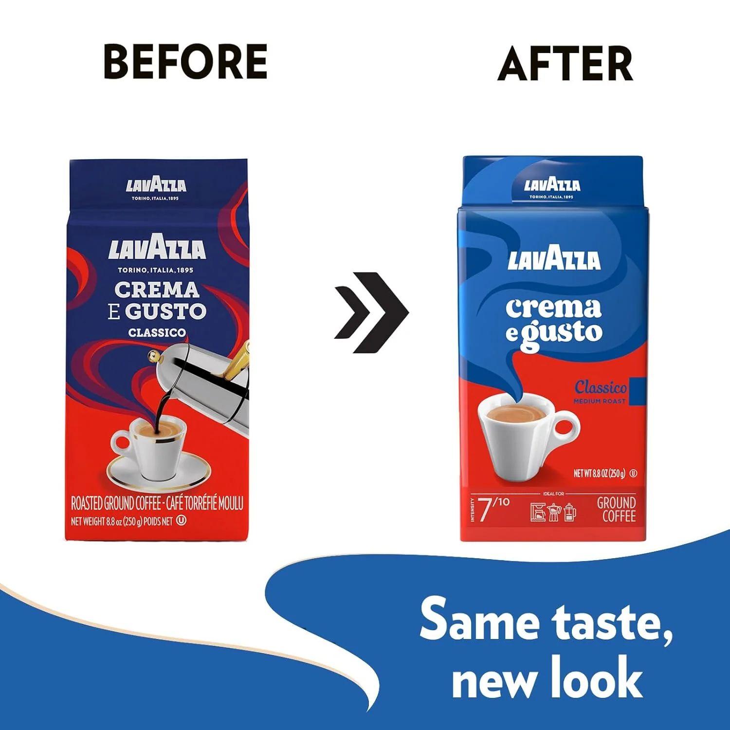 Lavazza Crema e Gusto Espresso - Ground - 8.8 oz - Image 3