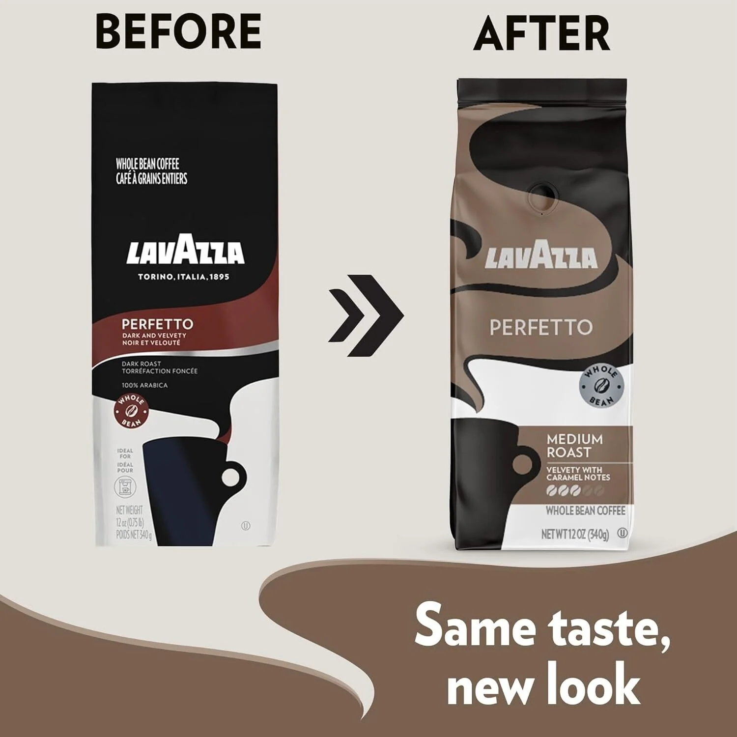 Lavazza House Blend Perfetto - Whole Bean - 12 Oz - Image 3