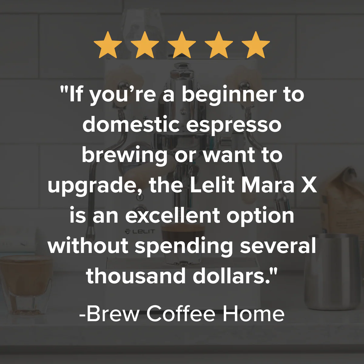 LELIT Mara X Espresso Machine - Image 17