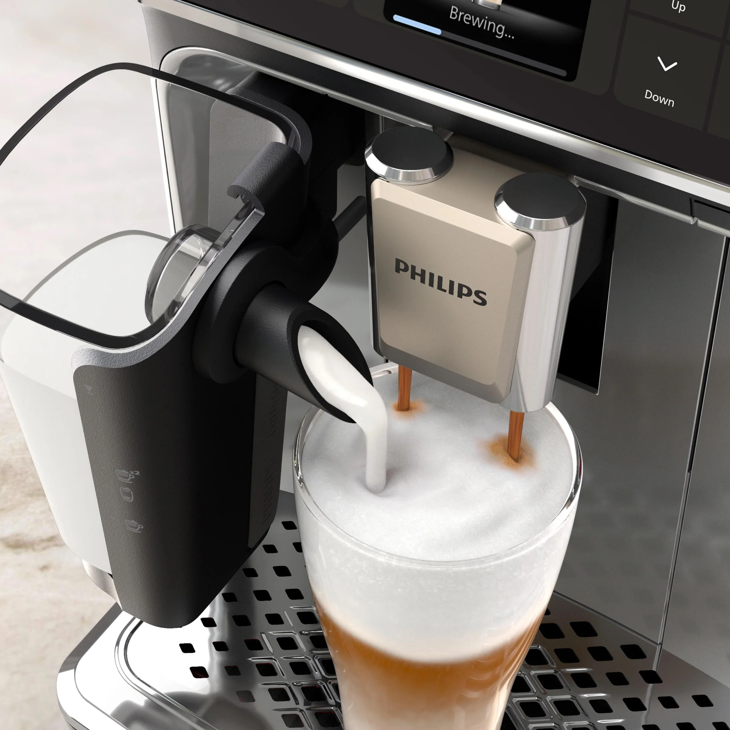 Philips 4400 LatteGo Superautomatic Espresso Machine - Image 3