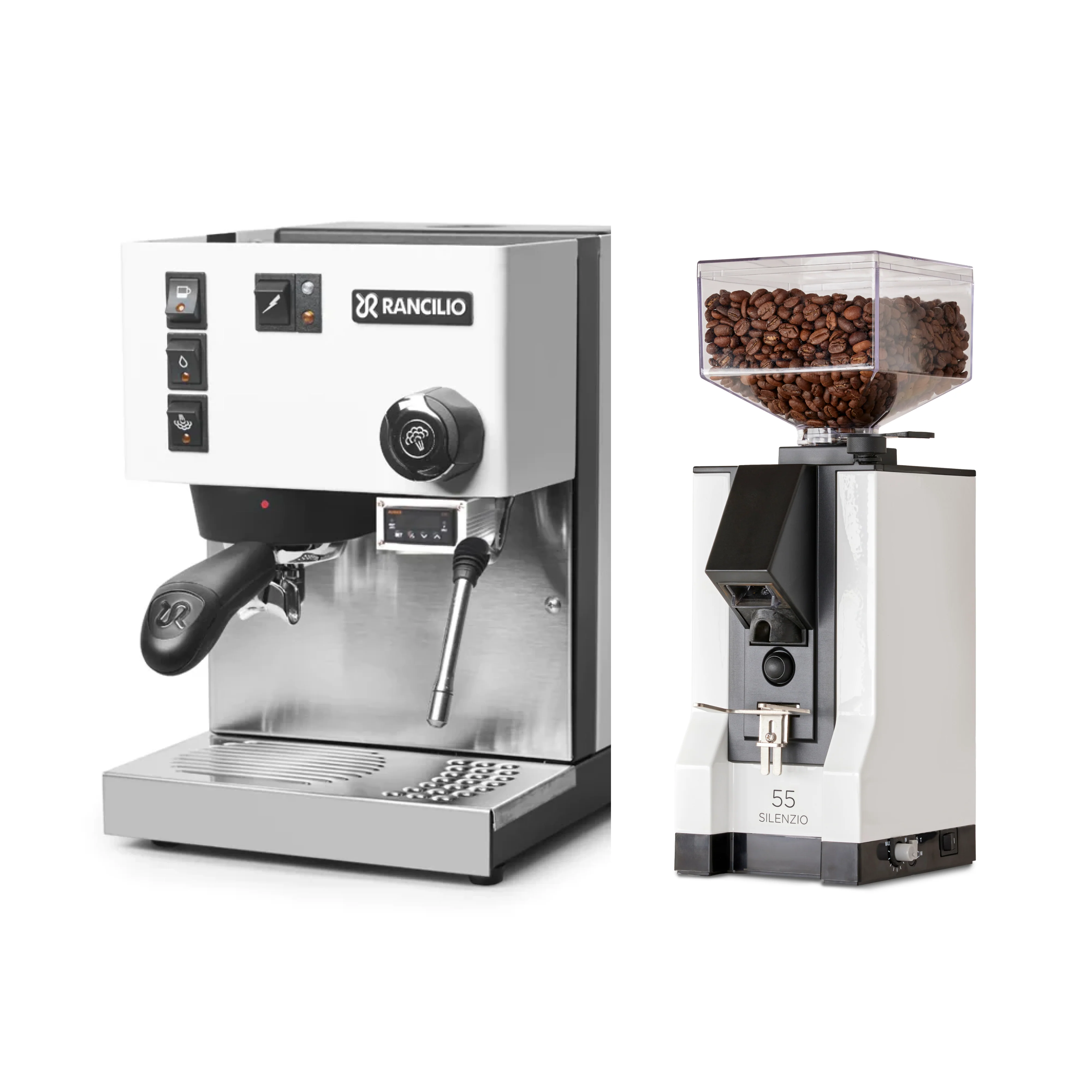 Rancilio Silvia PID and Mignon Silenzio 55 Bundle - Image 3