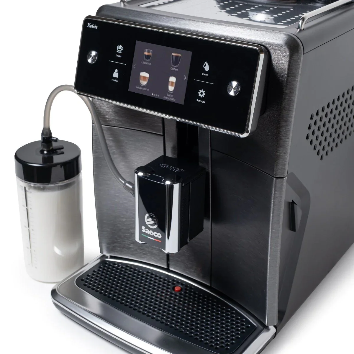 Refurbished - Saeco Xelsis SM7684 Superautomatic Espresso Machine - Titanium - Image 2